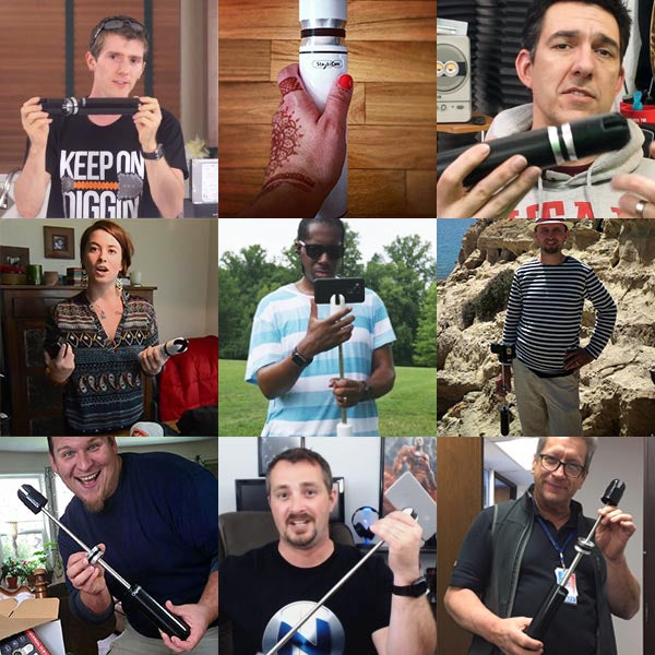 StayblCam Video Stabilizer and Smartphone Gimbal