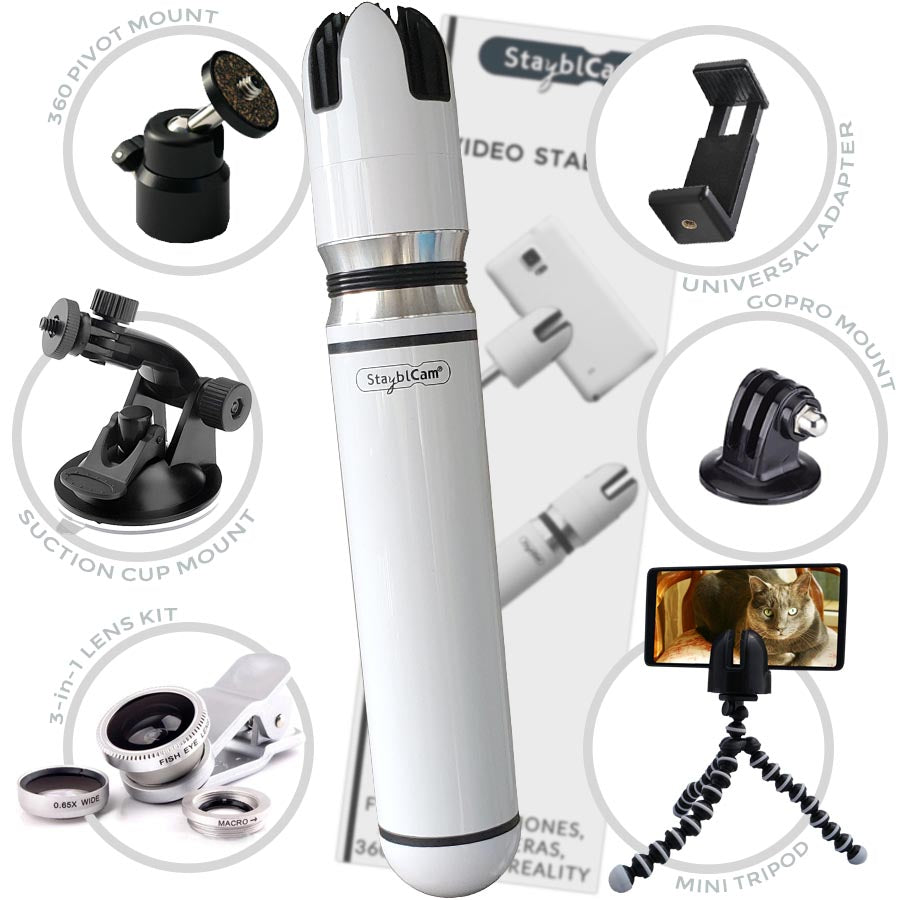 StayblCam Video Stabilizer and Smartphone Gimbal